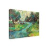 Trademark Fine Art Jeanette Vertentes 'Landscape in the Parks River' Canvas Art, 18x24 WAP11981-C1824GG